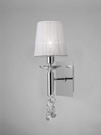 M3864/S  Tiffany Crystal Switched Wall Lamp 1+1 Light